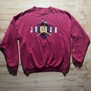 Vintage Air Jordan Sweater Kids Xl Or Women's Small Y2K Basketball‎